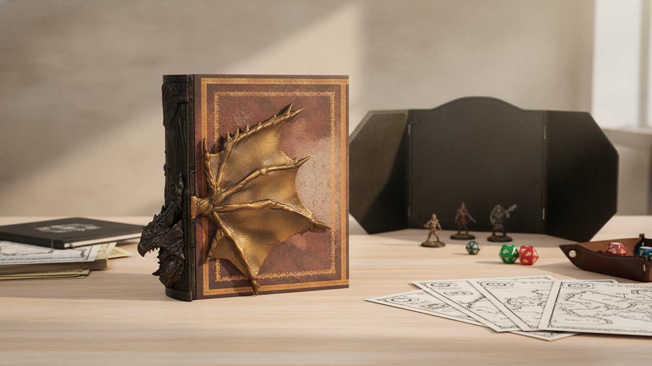 Premium DM Screen Materials: Wood, Metal, Leather