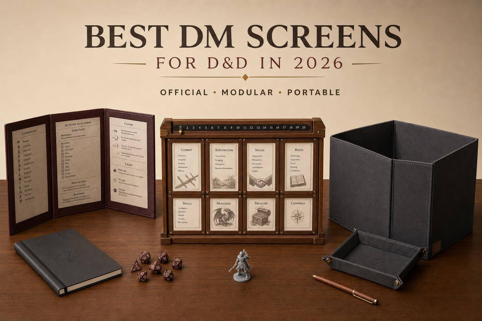 Best DM Screens for D&D in 2026