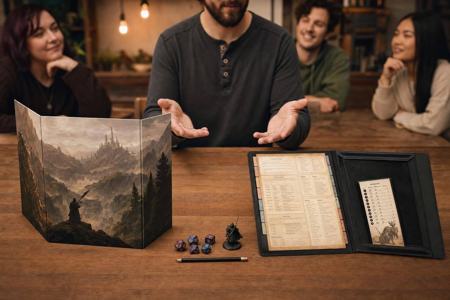 DM Screen vs. Folder: What Works Better?